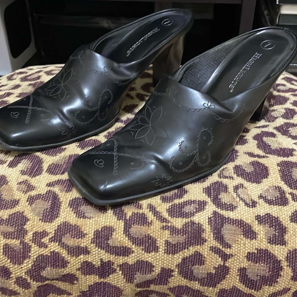 Black heels
